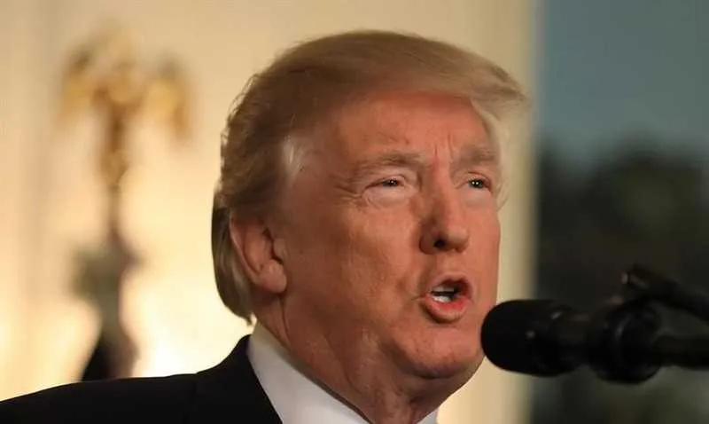 Anúncio foi feito por Trump