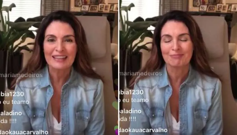 Fátima Bernardes trocou o nome do namorado pelo ex, William Bonner