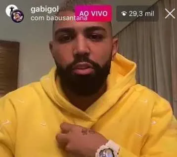 Gabigol fala sobre morte de funcionário do Flamengo e não apoia retorno dos treinos neste momento