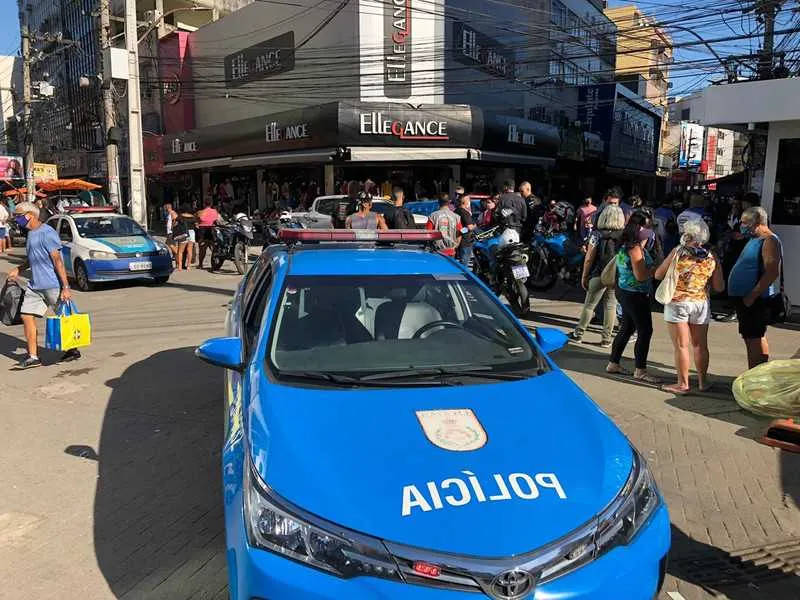 A ação contou com o apoio da Polícia Militar 