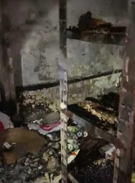 O incêndio ocorreu na cozinha do local 