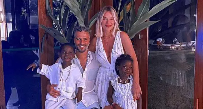 Imagem ilustrativa da imagem Filhos de Giovanna Ewbank e Bruno Gagliasso revelam nome do irmão
