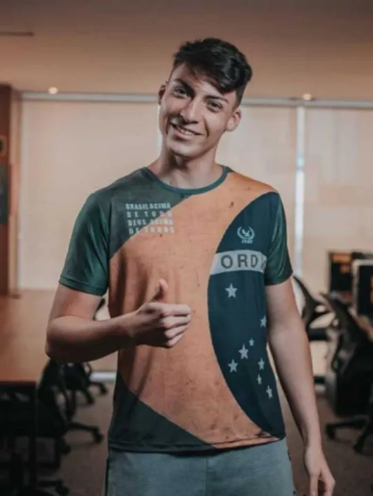 O jovem se mostrou indignado com a situação 