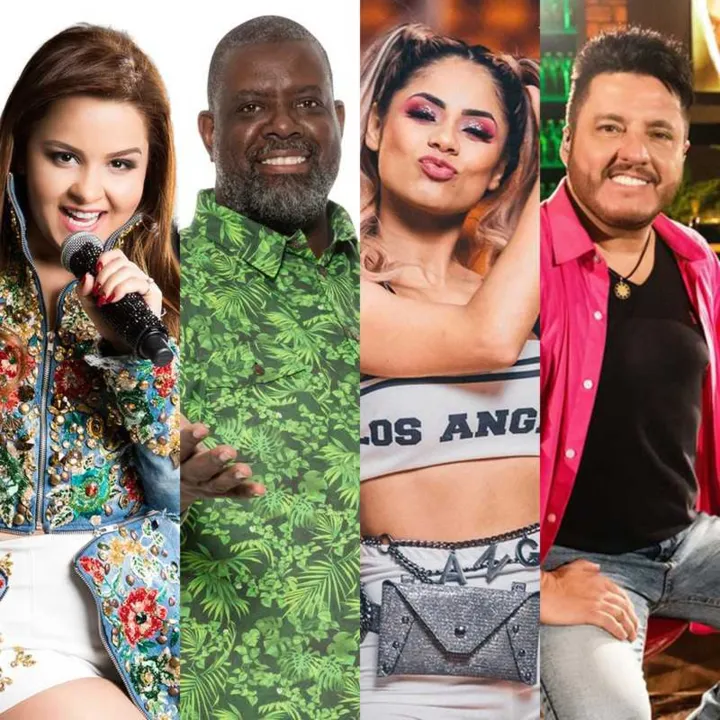 Artistas farão lives em seus respectivos canais no Youtube neste fim de semana 