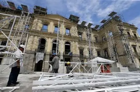 O Museu Histórico Nacional foi consumido pelas chamas em setembro de 2018