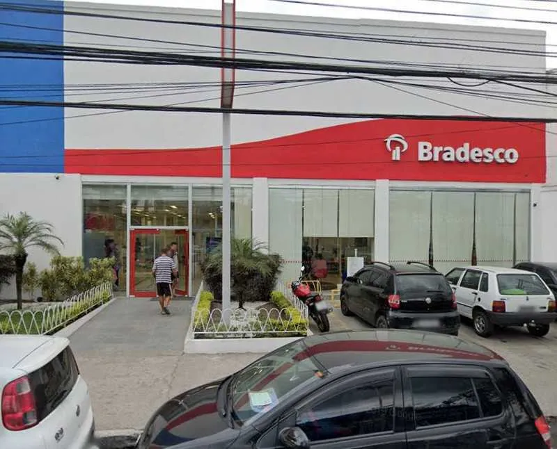 Roubo aconteceu no Banco Bradesco