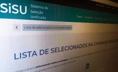 Lista de selecionados pode ser conferida no site do SISU