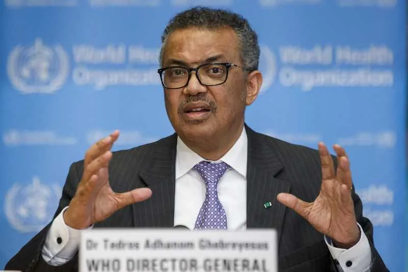 Tedros Adhanom orientou os governos a criarem "soluções inovadoras" diante das recomendações da OMS
