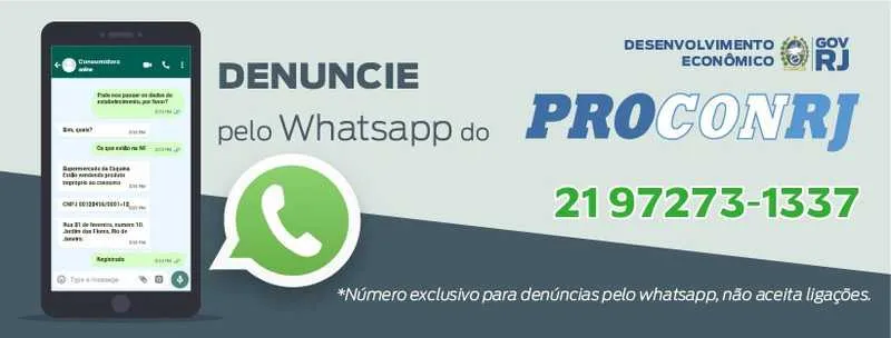 Imagem ilustrativa da imagem Procon-RJ lança Whatsapp exclusivo para denúncias durante a pandemia de coronavírus