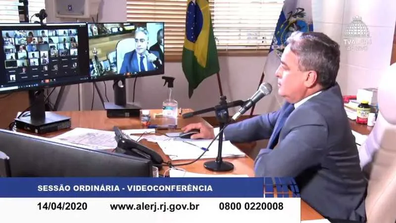 Imagem ilustrativa da imagem Alerj aprova mais 12 projetos de lei sobre pandemia de coronavírus