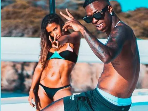 Imagem foi postada no Instagram de Vinicius Junior 