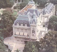 Palácio Laranjeiras é um prédio histórico com mais de 5 mil metros quadrados