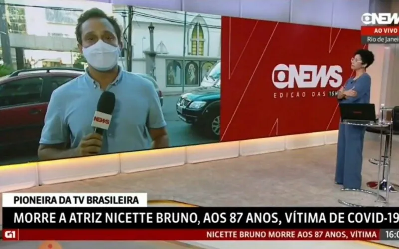 Mãe dele contraiu doença durante viagem