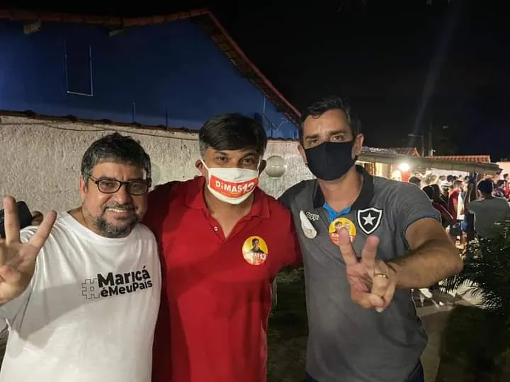 Ex-prefeito de Maricá comemorou vitória do aliado Fabiano Horta