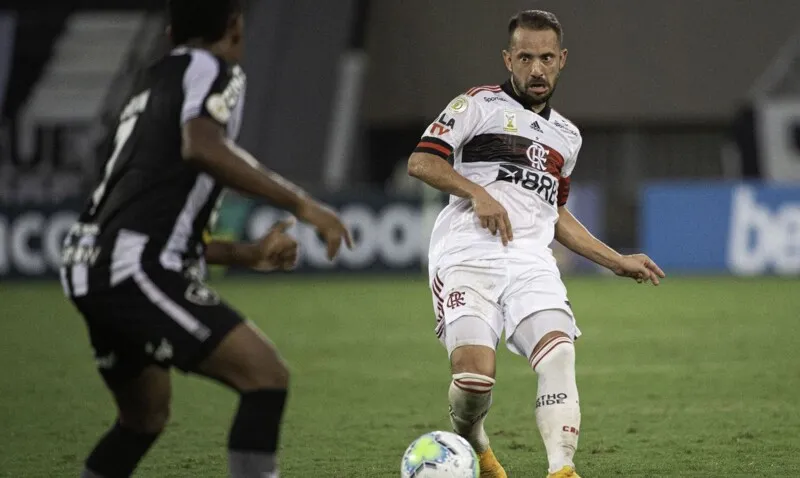 Imagem ilustrativa da imagem Flamengo vence o Botafogo e segue na cola do líder São Paulo