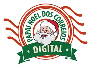 Acompanhe também o Papai Noel dos Correios Digital nas redes sociais da empresa