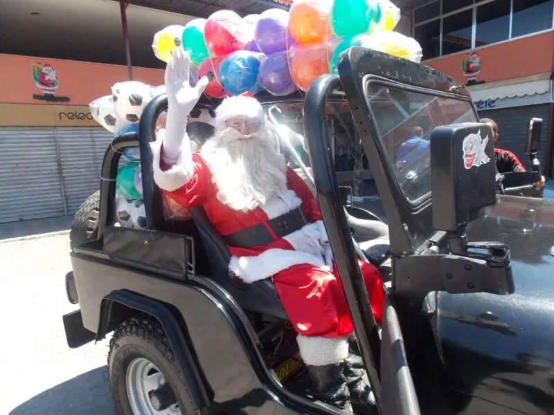 Adair Insarriaga foi o Papai Noel na cidade por 20 anos