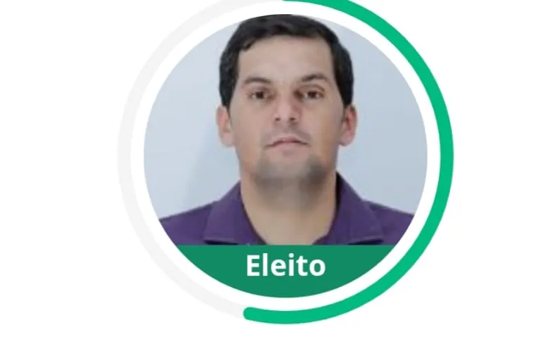 Vinicius (MDB), de33 anos, foi eleito em Recursolândia