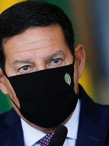 O vice presidente ficará em quarentena 
